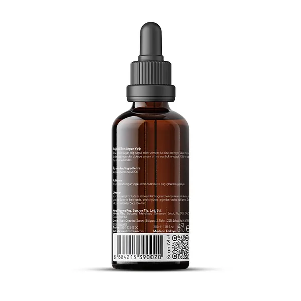 From Natura Organik Cold Pressed Argan Oil 30 ml 3