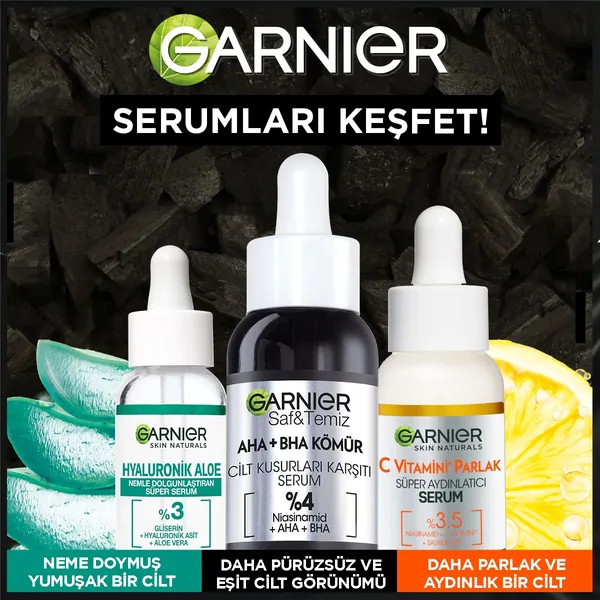 Garnier AHA+BHA Charcoal Anti-Imperfection Serum 30 ml 6