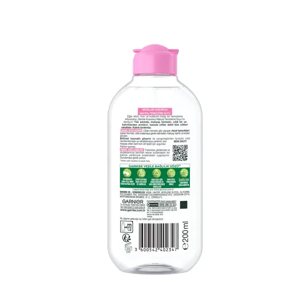 Garnier Micellar Kusursuz Makyaj Temizleme Suyu 200 ml 4
