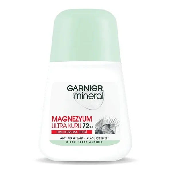 Garnier غارنييه مينيرال ماغنيسيوم ألترا دراي رول أون ٥٠ مل 2