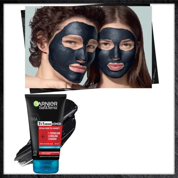 Garnier Pure and Clean Anti-Blackhead Charcoal 3 in 1 150 ml 3