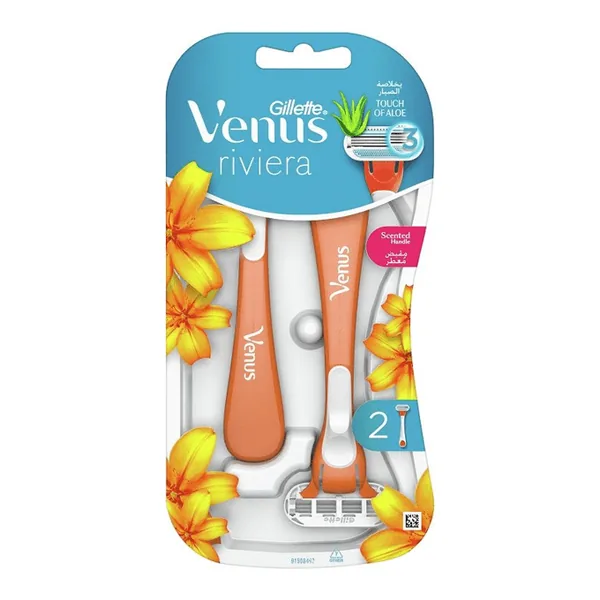 Gillette Venus Riviera Disposable Women's Razor 2-pack 2