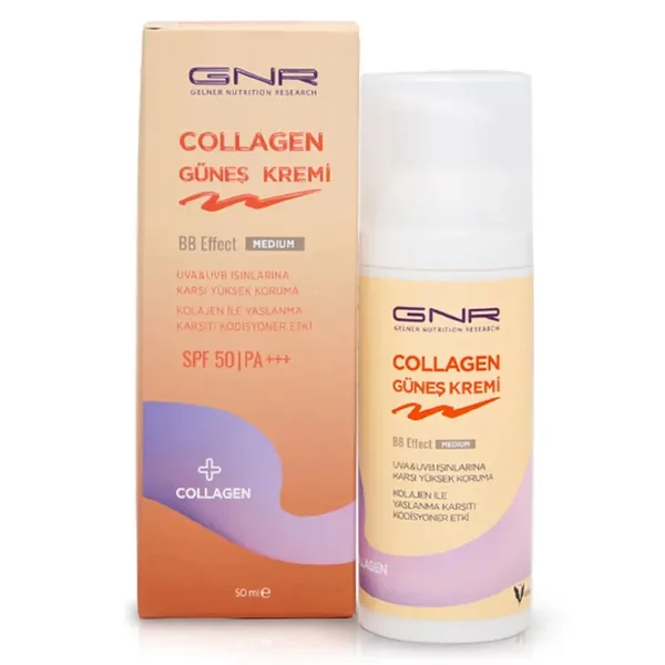 Gnr Collagen Sunscreen Spf 50 BB Effect Medium 50 ml 2