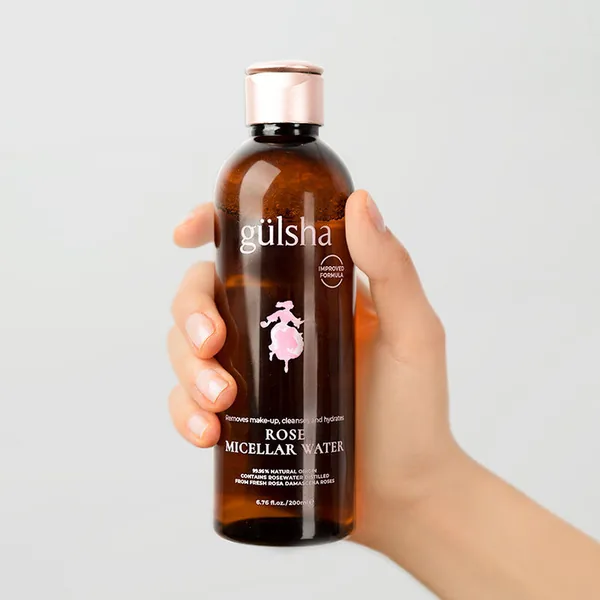 Apaiser et Nettoyer: Eau Micellaire Rose Gülsha 200ml 2