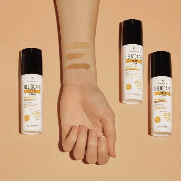 Heliocare 360 Color Gel Oil Free Spf50+ Sunscreen 50 ml - Beige 2