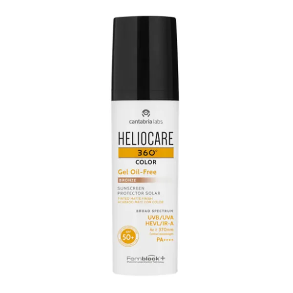 Heliocare 360 Color Gel Oil Free Spf50+ Sunscreen 50 ml - Bronze