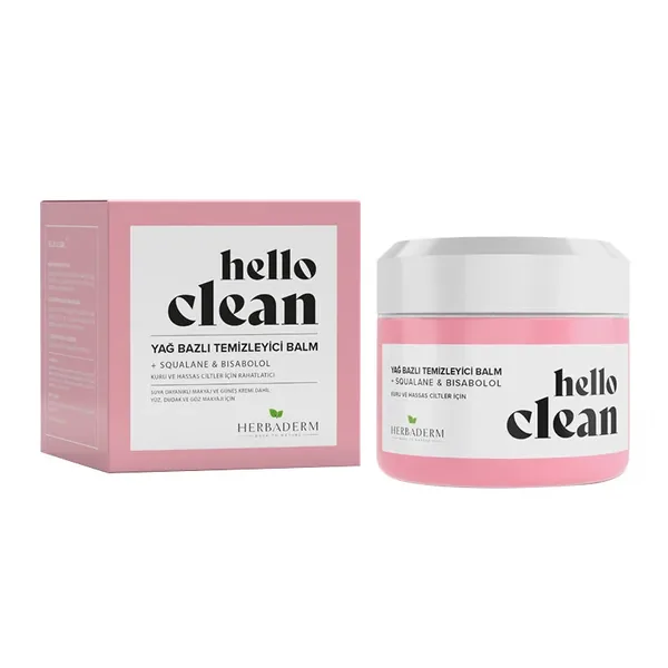 Herbaderm Hello Clean Oil-based Cleansing Balm 100 ml - Dry and Sensitive Skin 2