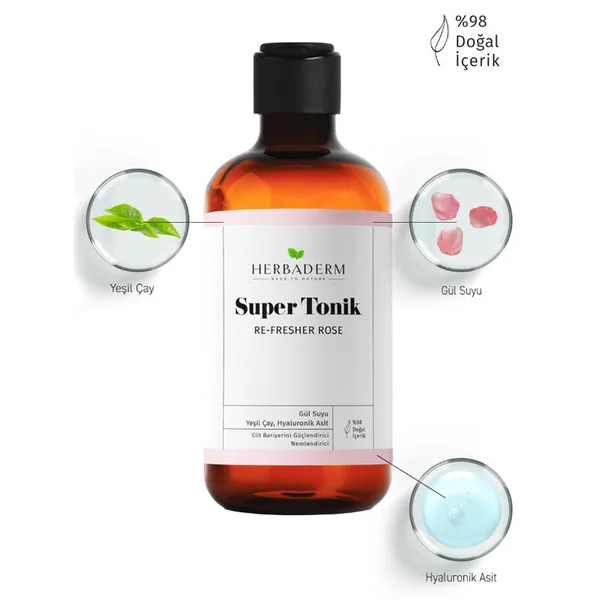 Herbaderm Re-Fresher Rose Super Tonik 250 ml 3