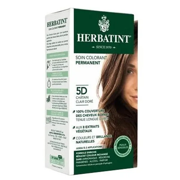 Obtenez une couleur éclatante et durable avec Herbatint 5D 2
