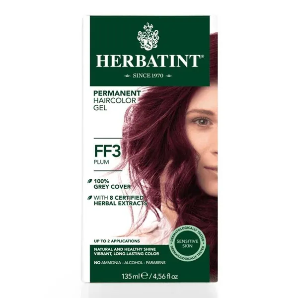 Obtenez une couleur prune durable et couvrez les gris avec H
