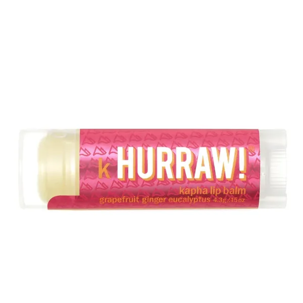 Hurraw Kapha Lip Balm - Greyfurt - Zencefil - Okaliptus 4.3 gr 2
