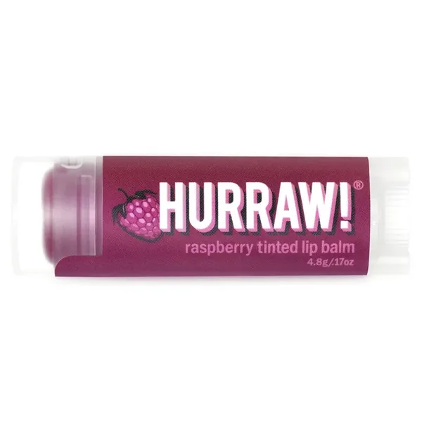 Hurraw Raspberry Tinted Lip Balm - Ahududu 4.8 gr 2