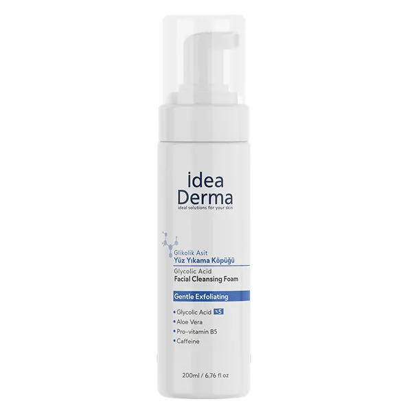 İdea Derma Glycolic Acid Foaming Face Wash 200 ml
