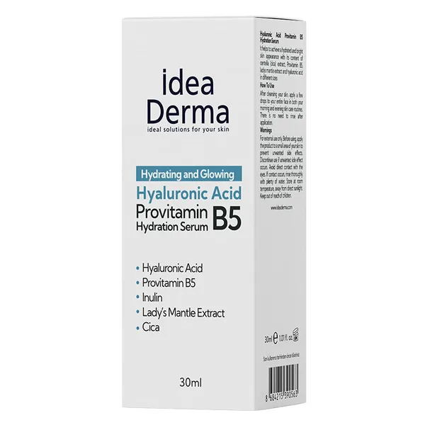 İdea Derma Hyaluronic Acid Provitamin B5 Hydration Serum 30 ml 3