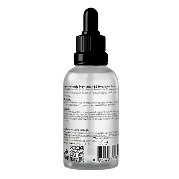 İdea Derma Hyaluronic Acid Provitamin B5 Hydration Serum 30 ml 4