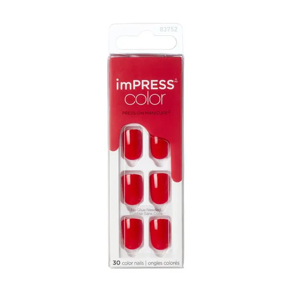 Impress أظافر صناعية لاصقة قصيرة من إمبريس كولور 83752 3