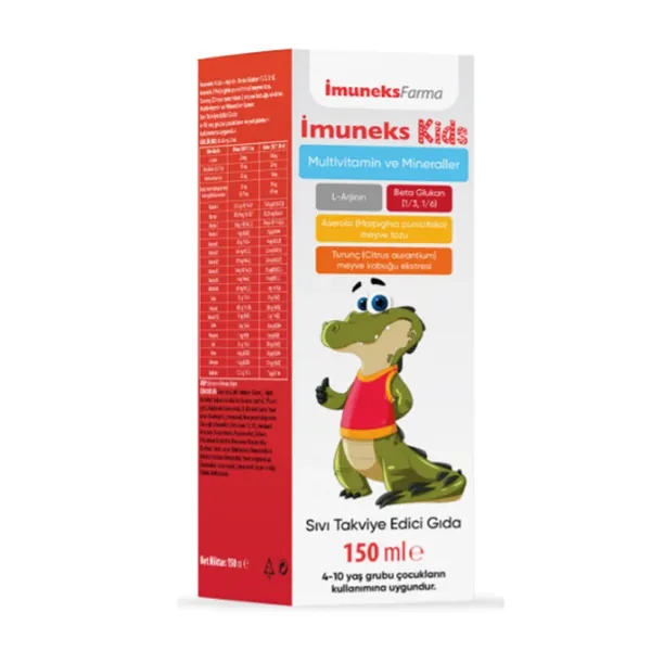 عزز مناعة طفلك ونموه مع Imuneks Kids 2