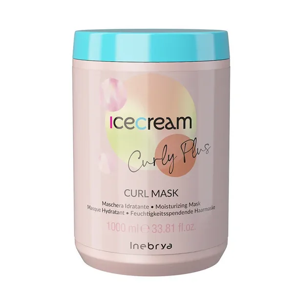 Inebrya Ice Cream Curl Plus Moisturizing Mask 1000 ml 2