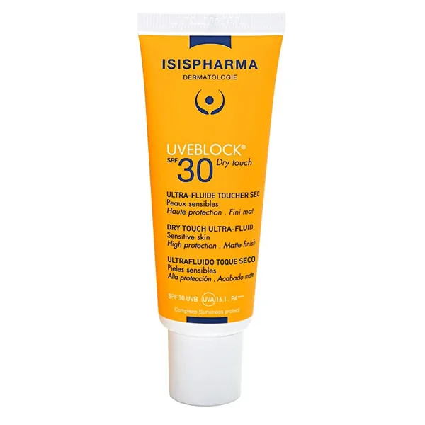 Isıs Pharma Uveblock SPF 30+ Dry Touch Ultra Fluid 40 ml 2