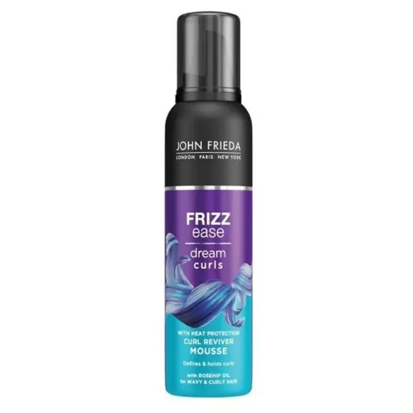 احصلي على تجعيدات محددة ولامعة مع موس John Frieda Frizz Ease 3