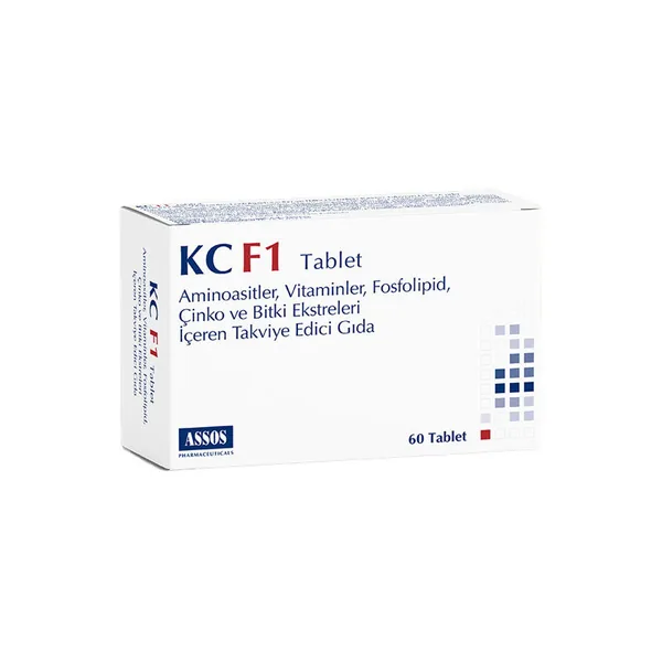 KC F1 Energie-Boost Tabletten - 60 Stück