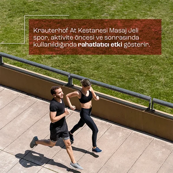 Krauterhof جل التدليك الدافئ من كراوترهوف (مستخلص عشبي) 250 مل 2