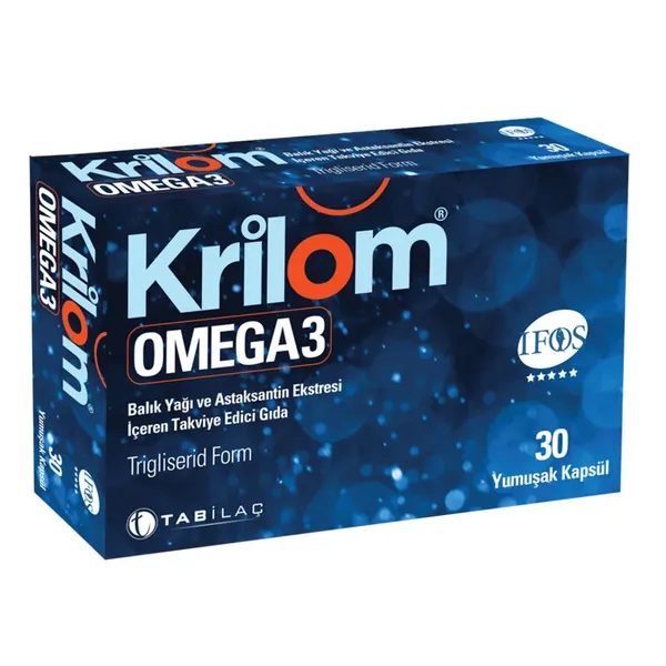 دعم غذائي يومي: كبسولات Krilom Omega 3 الطرية 2