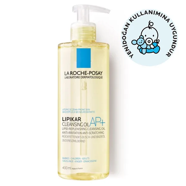 La Roche Posay Lipikar AP+ Body Wash Oil 400 ml 2