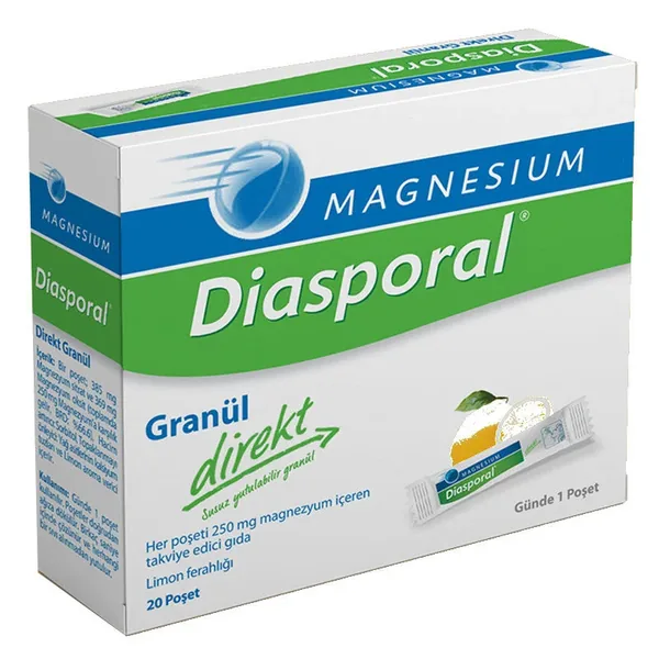 Magnesium Diasporal Granules Direct 20 Sachets 2