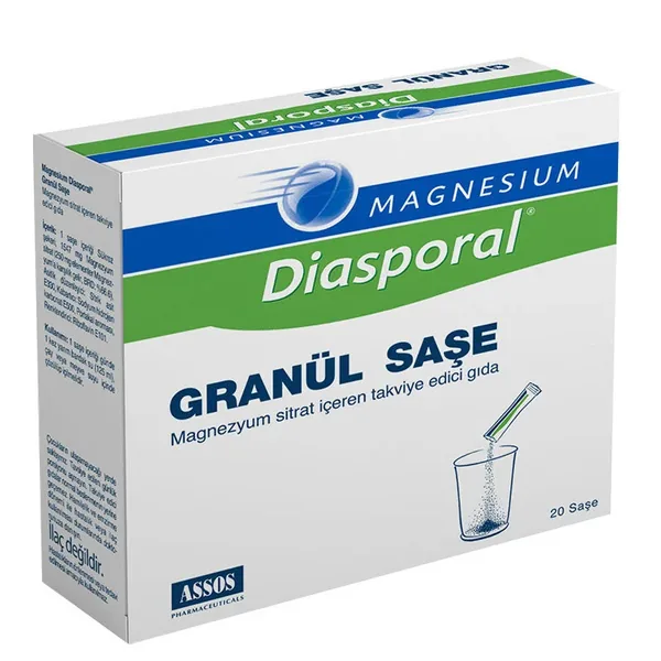 Magnesium Diasporal Granule Sachet 20 pcs 2
