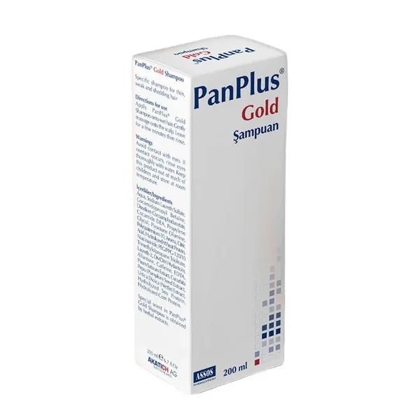Шампунь Assos İlaç Panplus Gold 200 мл 2