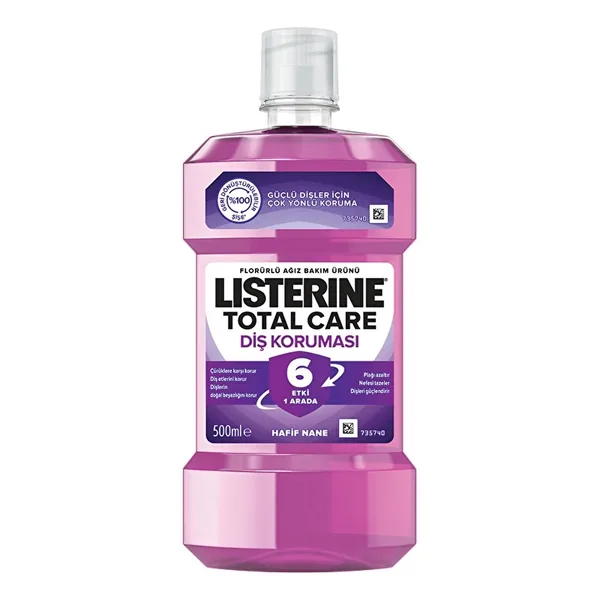 Listerine Total Care 6-in-1 Mint Flavor Mouthwash 500 ml 3