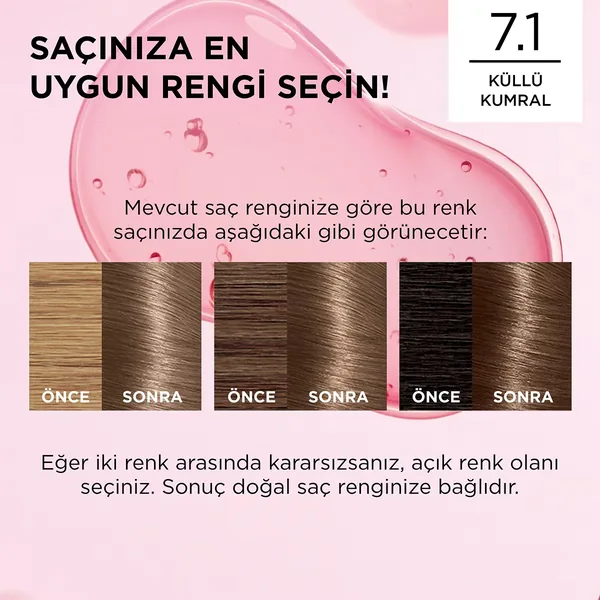 L'Oréal Paris Excellence 7.1 Aschblond Haarfarbe 6