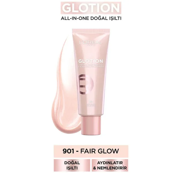 Loreal Paris Glotion Natural Glow Illuminator No:901 Fair Glow 40 ml 2