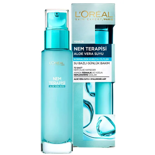 Loreal Paris Moisture Therapy Aloe Vera Water 70ml - For Normal to Dry Skin 3