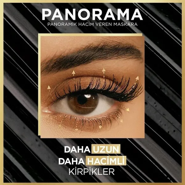 Loreal Paris Panorama Hacim Veren Maskara 9.9 ml - Dark Brown 2