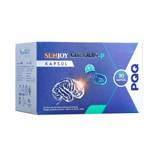مكمل غذائي Sunjoy Citkolin-P 30 كبسولة