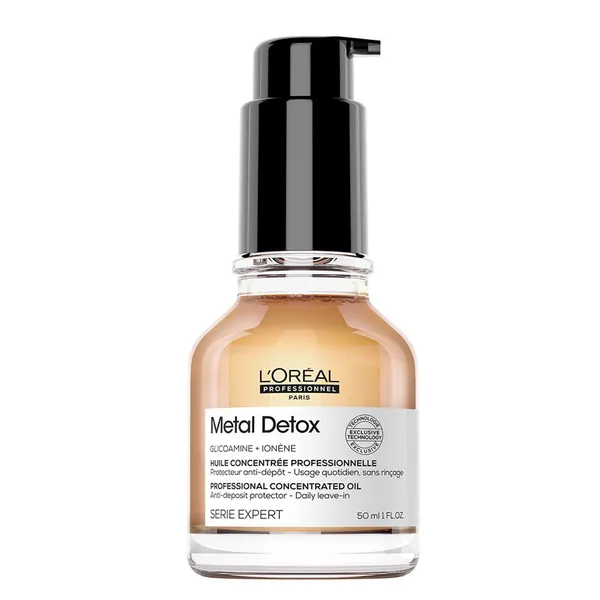 Loreal Professionnel For Voluminous, Nourished, Shiny Hair Metal Detox Oil Concentrated Oil 50 ml