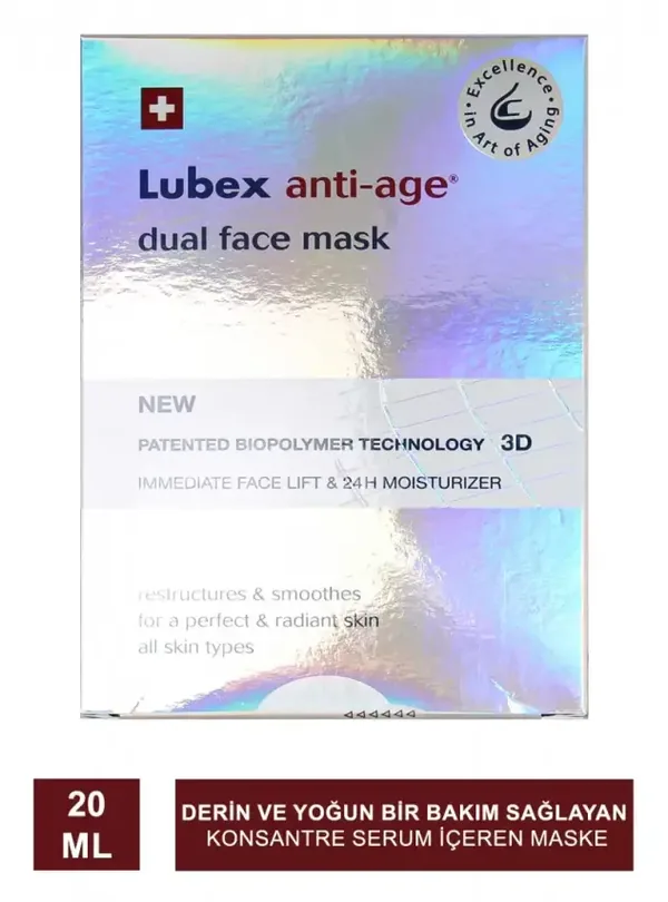 احصلي على بشرة مشدودة ومشرقة مع قناع Lubex Anti Age 4