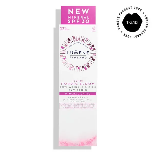 Lumene Nordic Bloom SPF30 Anti-Falten Festigende Feuchtigkeitscreme 50ml 3