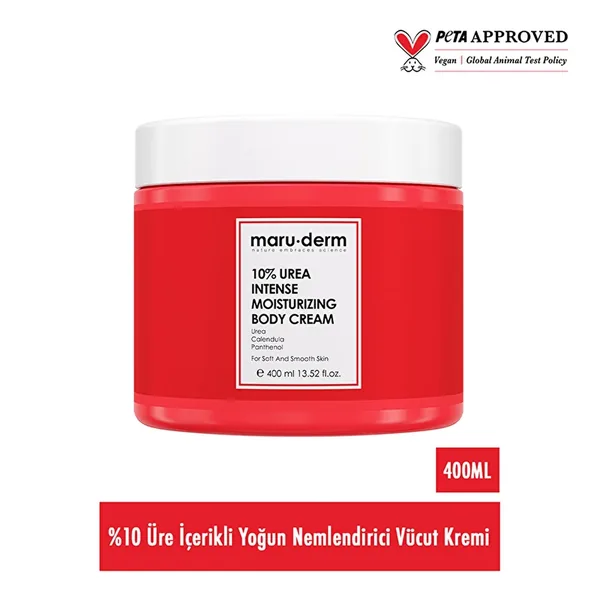 Maruderm %10 Urea Intense Moisturizing Body Cream 400 ml 6