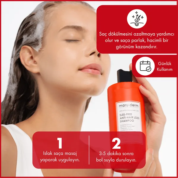قلل تساقط الشعر واستمتع بلمعان وكثافة مع Maruderm 4