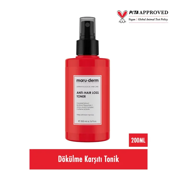Maruderm Biotin, Caffeine Anti-Hair Loss Hair Tonic 200 ml 3