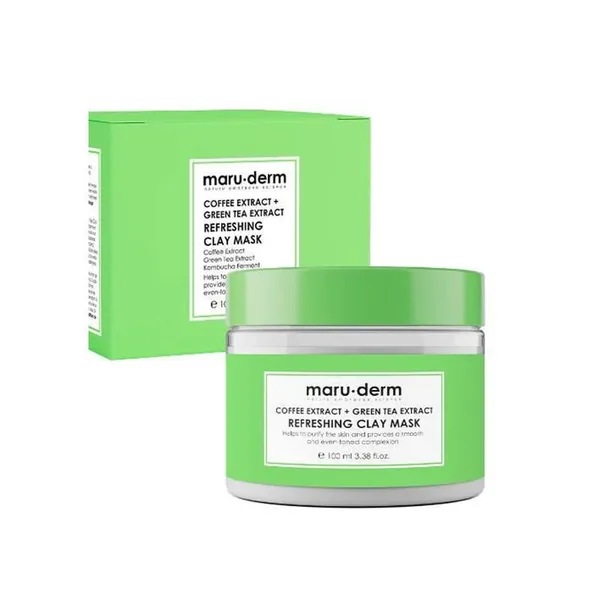 Maruderm Coffee Extract + Green Tea Extract Refreshing Clay Mask 100 ML 2