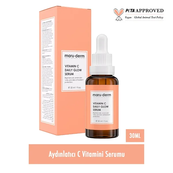 Maruderm Vitamin C and Peptide Brightening Skin Care Serum 30 ml 3