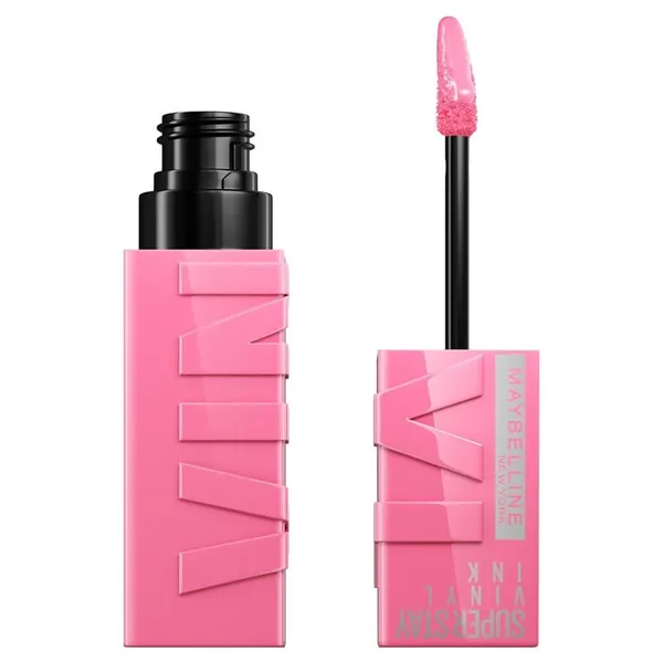 Maybelline New York Super Stay Vinyl Ink Likit Parlak Ruj - 155 Upbeat 2