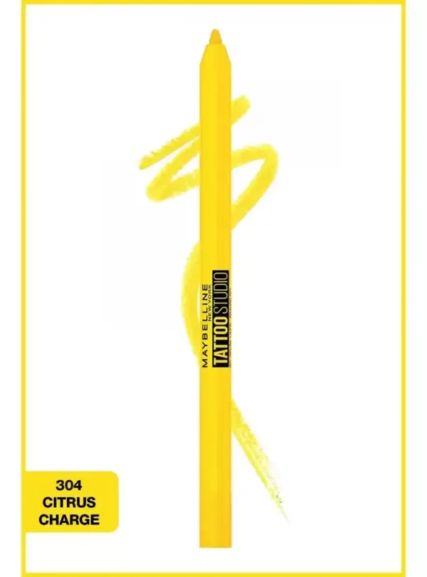 Maybelline Tatto Liner Gel Pencil - 304 Citrus Charge 2