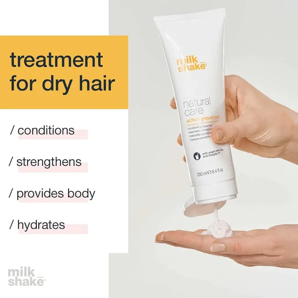 Kräftigen, Nähren & Glänzen: Milk Shake Active Yogurt Mask 3