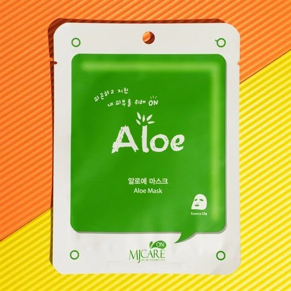Mjcare Aloe Vera Extract Face Mask 22 gr. 4