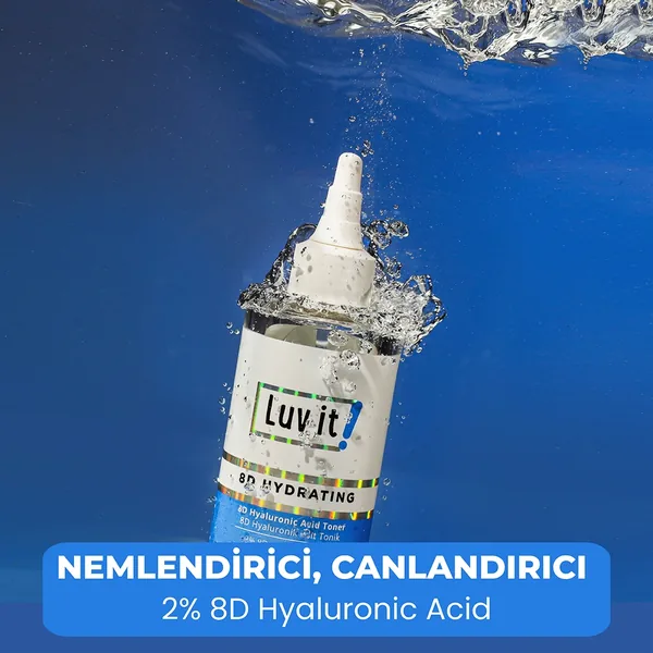 Luv it 8D Hydrating Hyaluronic Acid Toner 200 ml 6